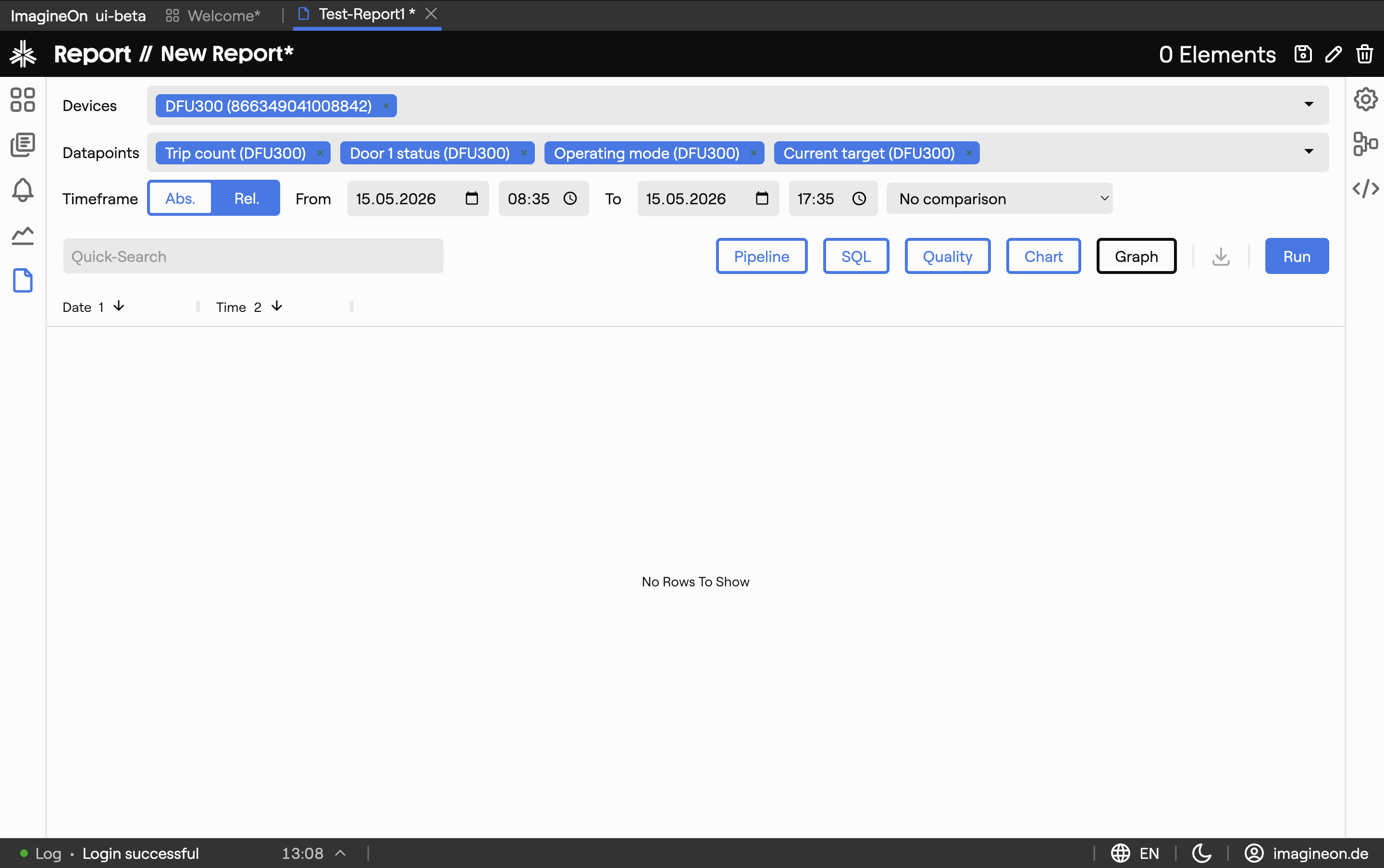 Reports overview